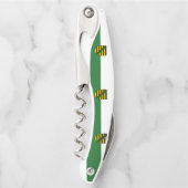 Flagge Sachsens Kellnermesser (Vorderseite)