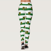 Flagge Sachsens Leggings (Rückseite)