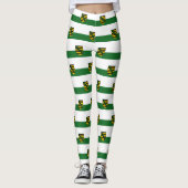 Flagge Sachsens Leggings (Vorderseite)