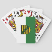 Flagge Sachsens Spielkarten (Rückseite)