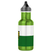 Flagge Sachsens Wasserflasche (Rechts)