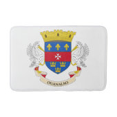 Flagge Saint Barthélemy Badematte (Vorderseite)