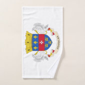 Flagge Saint Barthélemy Badhandtuch Set (Handtuch)