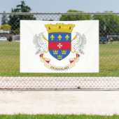 Flagge Saint Barthélemy Banner (Insitu)