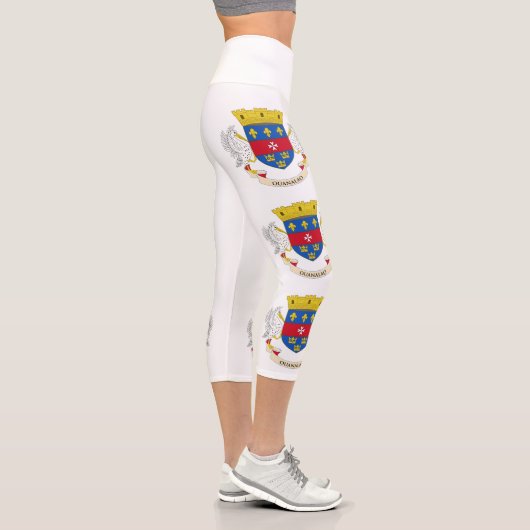 Flagge Saint Barthélemy Capri Leggings (Rechts)