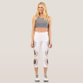 Flagge Saint Barthélemy Capri Leggings (Vorderseite)