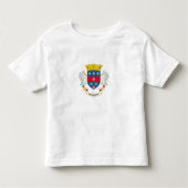 Flagge Saint Barthélemy Kleinkind T-shirt (Vorderseite)