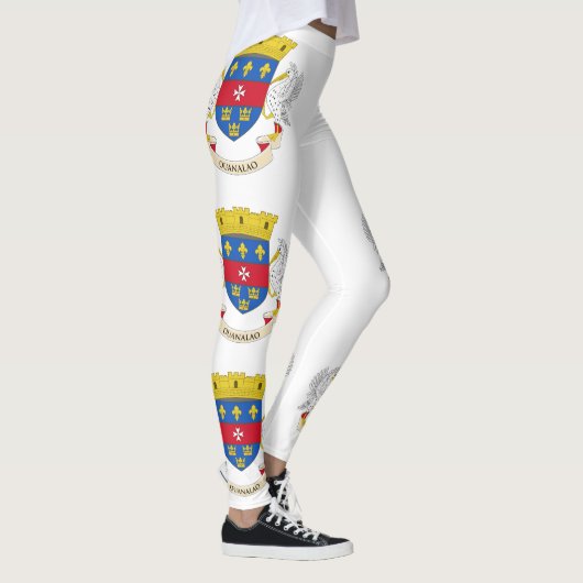 Flagge Saint Barthélemy Leggings (Rechts)