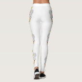 Flagge Saint Barthélemy Leggings (Rückseite)