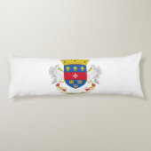 Flagge Saint Barthélemy Seitenschläferkissen (Rückseite)