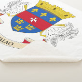 Flagge Saint Barthélemy Sherpadecke (3/4)