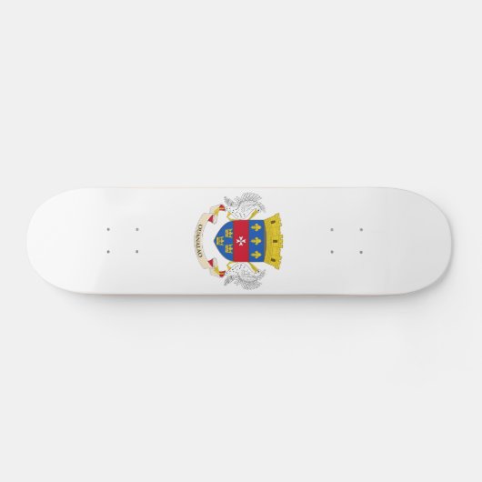 Flagge Saint Barthélemy Skateboard (Horizontal)