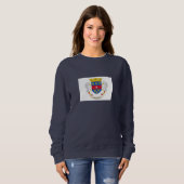 Flagge Saint Barthélemy Sweatshirt (Vorne ganz)