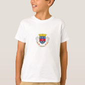 Flagge Saint Barthélemy T-Shirt (Vorderseite)