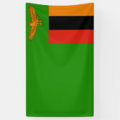 Flagge Sambias Banner (Vertikal)