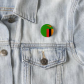 Flagge Sambias Button (Beispiel)