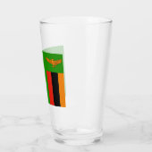 Flagge Sambias Glas (Links)