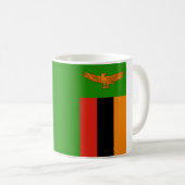 Flagge Sambias Kaffeetasse (VorderseiteRechts)