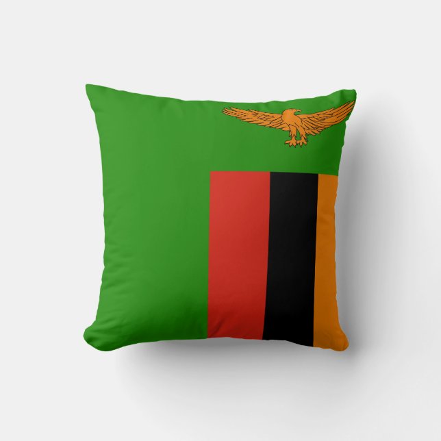 Flagge Sambias Kissen (Vorderseite)