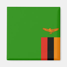 Flagge Sambias Magnet
