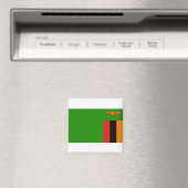 Flagge Sambias Magnet (In Situ (Geschirrspüler))
