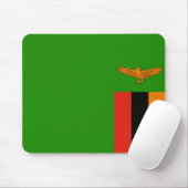 Flagge Sambias Mousepad (Mit Mouse)