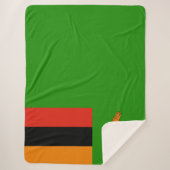 Flagge Sambias Sherpadecke (Vorderseite)