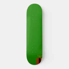 Flagge Sambias Skateboard