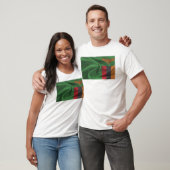 Flagge Sambias T-Shirt (Unisex)