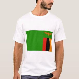 Flagge Sambias T-Shirt