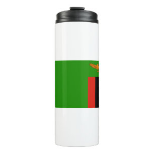 Flagge Sambias Thermosbecher