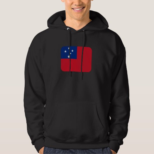 Flagge Samoa Hoodie (Vorderseite)