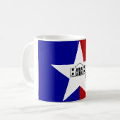 Flagge San Antonio Kaffeetasse (Vorderseite Links)