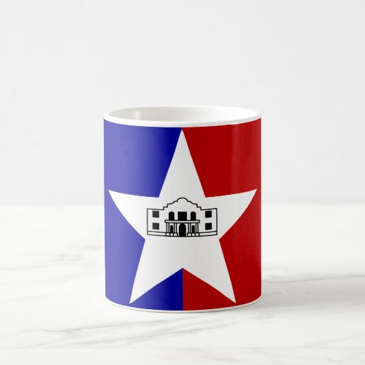Flagge San Antonio Kaffeetasse (Mittel)
