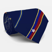 Flagge San Antonio Krawatte (Gerollt)