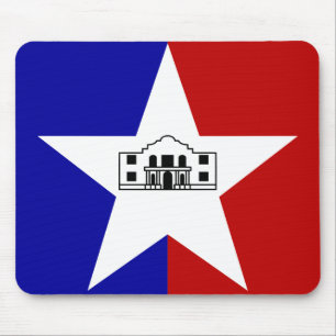 Flagge San Antonio Mousepad