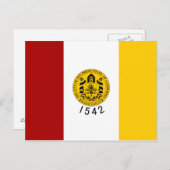 Flagge San Diego Postkarte (Vorne/Hinten)