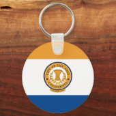 Flagge San Diego Schlüsselanhänger (Vorderseite)