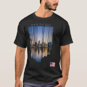 Flagge San Diego Us T-Shirt (Vorderseite)