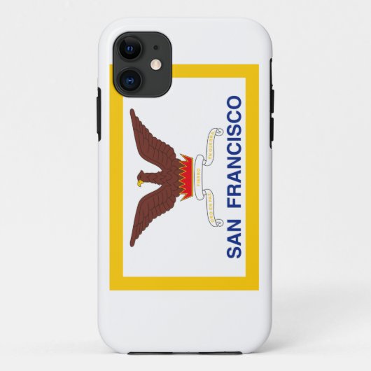 Flagge San Francisco Case-Mate iPhone Hülle (Rückseite)