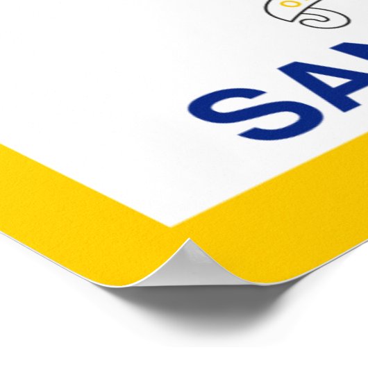 Flagge San Francisco Poster (Ecke)