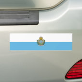 Flagge San Marino Autoaufkleber (Auf Auto)