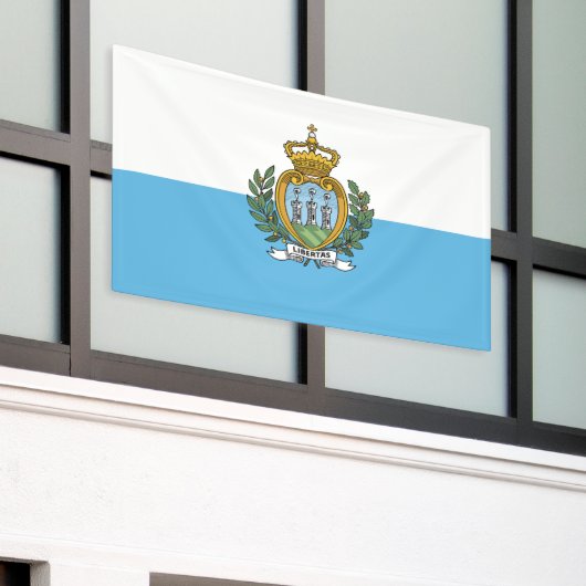 Flagge San Marino Banner (Äußeres Gebäude)