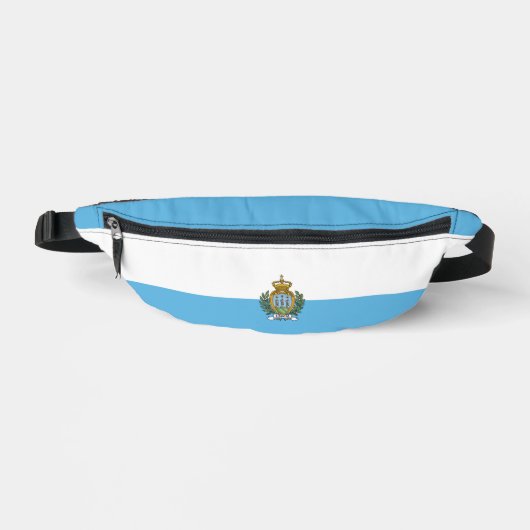Flagge San Marino Bauchtasche (Vorderseite)