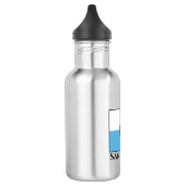 Flagge San Marino Edelstahlflasche (Links)