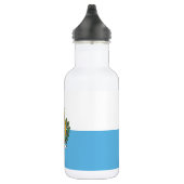 Flagge San Marino Edelstahlflasche (Rechts)