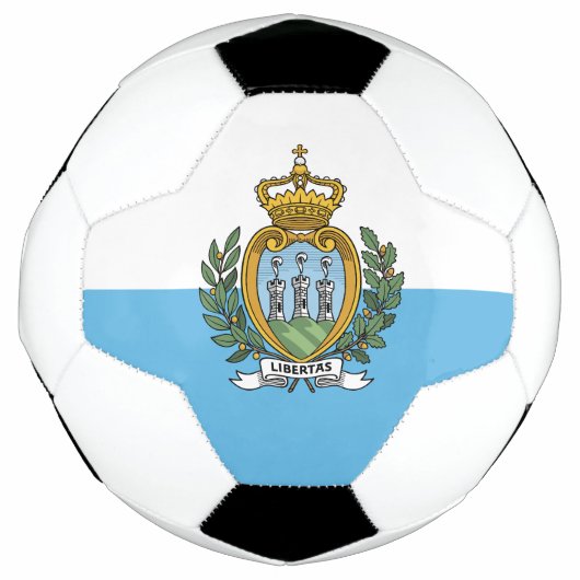 Flagge San Marino Fußball (Vorderseite)