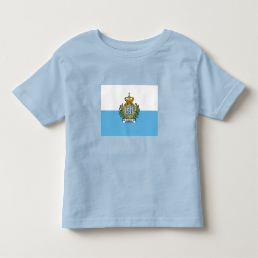 Flagge San Marino Kleinkind T-shirt (Vorderseite)