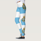 Flagge San Marino Leggings (Links)