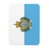 Flagge San Marino Magnet (Vertikal)